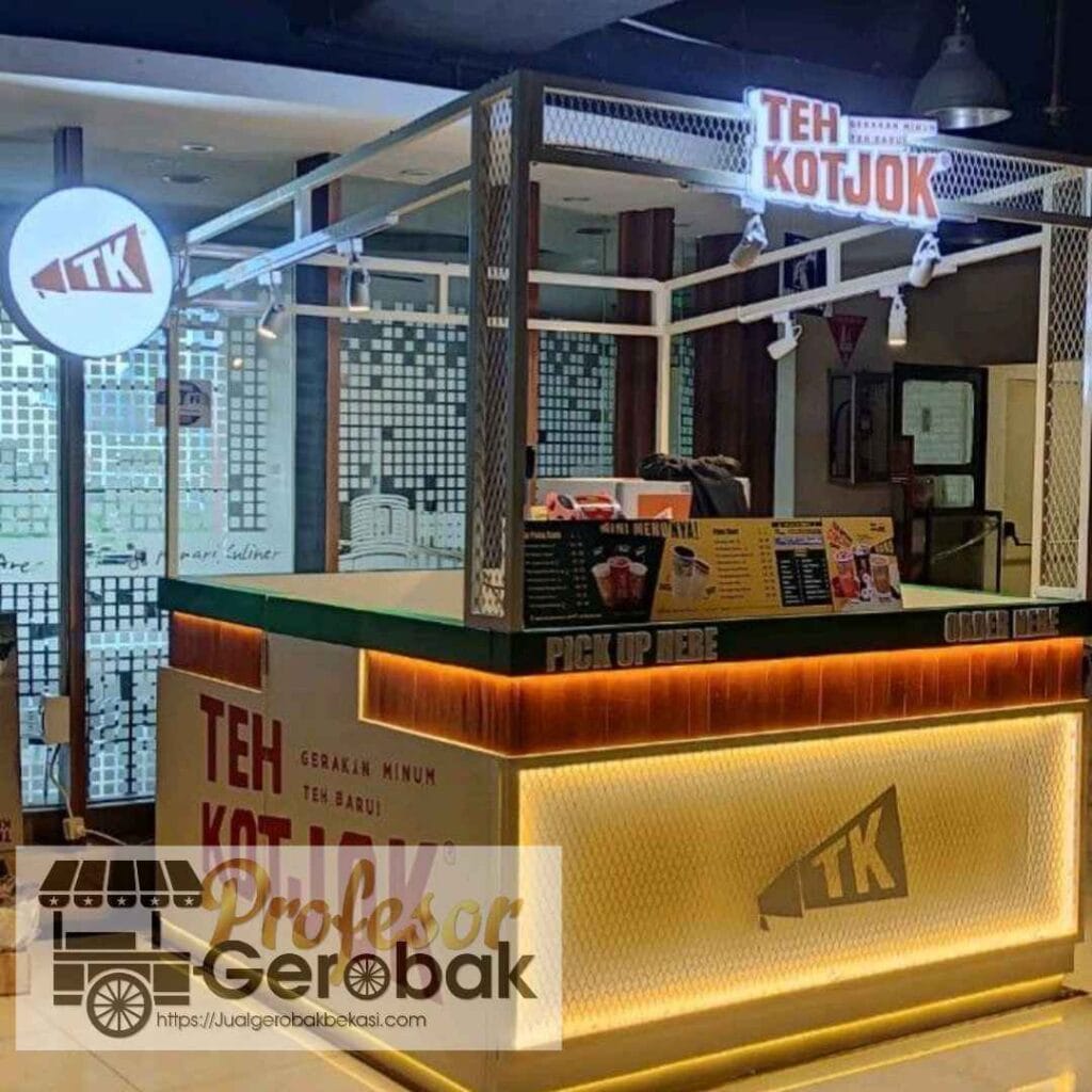 Booth jualan di mall